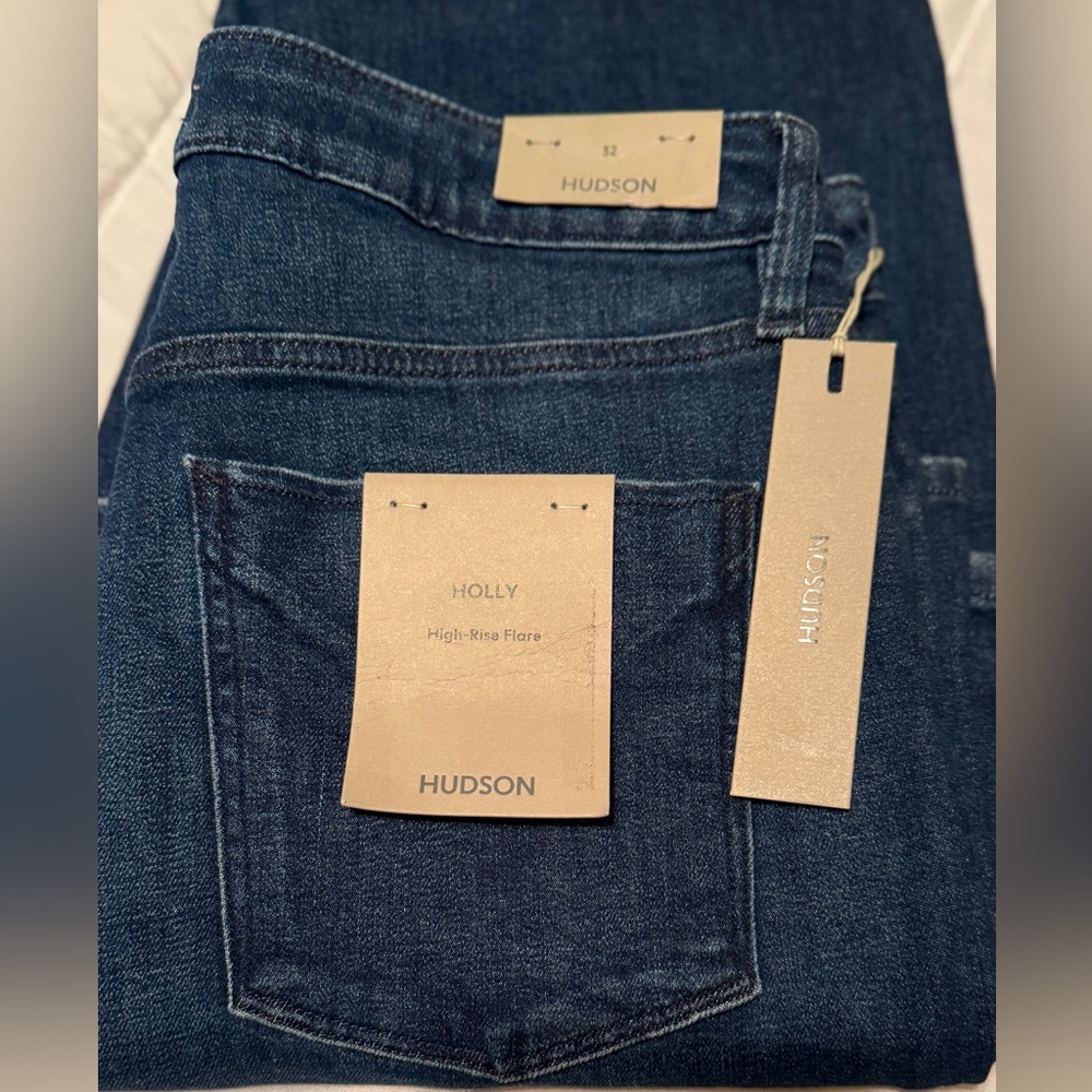 Hudson High-Rise Flare Jeans